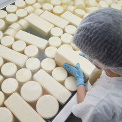 3 paso en la fabricación del queso de abredo